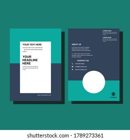 poster flyer pamphlet brochure cover design layout space for photo background, vector illustration template