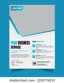 poster flyer pamphlet brochure cover design layout space for photo background, vector illustration template in A4 size