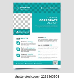 Poster flyer pamphlet brochure cover design layout space for photo background, vector illustration template in A4 size