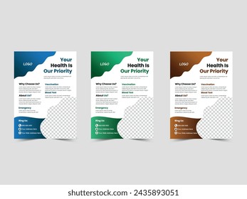 poster flyer pamphlet brochure cover design layout space for photo background, vector illustration template in A4 size