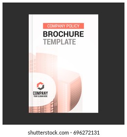 poster flyer pamphlet brochure cover design layout space for photo background, vector illustration template in A4 size