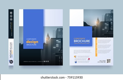 poster flyer pamphlet brochure cover design layout space for photo background, vector template in A4 size