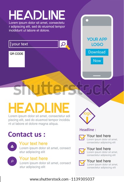 poster flyer pamphlet brochure cover design stock image download pamphlet