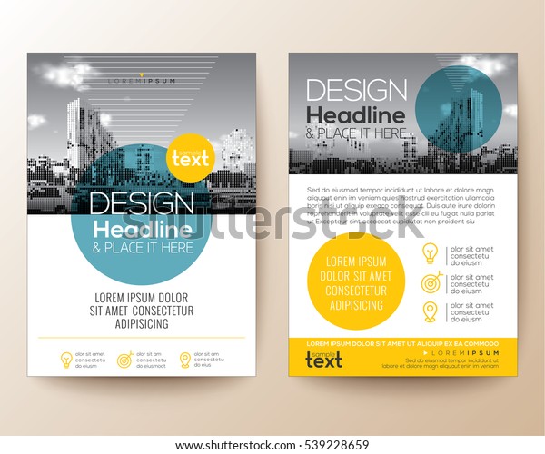 Image Vectorielle De Stock De Prospectus Prospectus Brochure Plaquette Presentation De 539228659