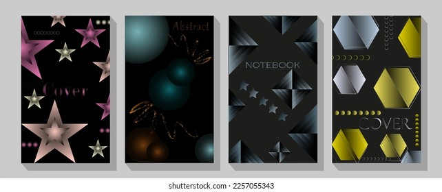 Poster , Flyer Template, Circle Abstract Background Ad banner form texture. Flier fiber