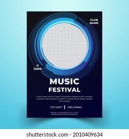 Poster Flyer Template Music Festival