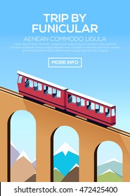 Poster With Funicular 