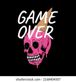 juego de afiches en fondo oscuro