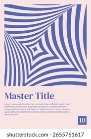 Poster Geometric Design Template Master