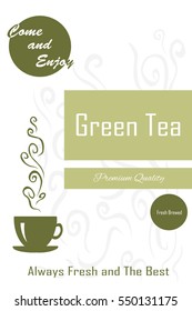 Poster Green Tea
