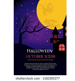 poster halloween background collection