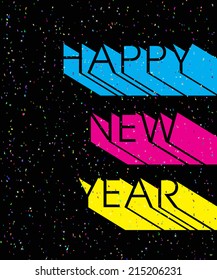 Poster  happy new year.