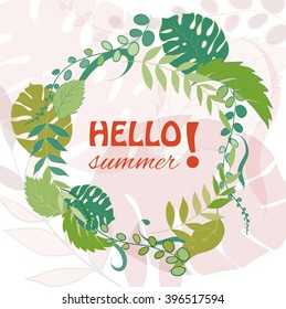 Poster "Hello summer!"