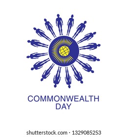 Poster Holiday Of Unity And Security - Commonwealth Day Calendar Holiday On March.