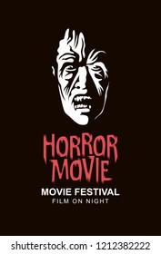 poster for horror movie festival, scary cinema