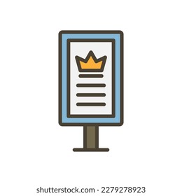 poster icon for your website design, logo, app, UI.