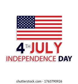 Poster of independence day of United States 4th july - Vector