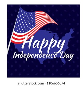 poster Independence day,Fourth of July