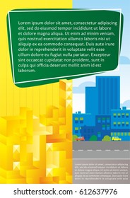 poster, Info graphic, vector image