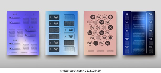 Poster infographics brochure flyer design statistics coloring template vector, Leaflet cover presentation abstract geometric background, layout in A4 size shadow