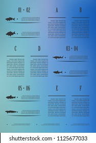 Poster infographics brochure flyer design statistics coloring template vector, Leaflet cover presentation abstract geometric background, layout in A4 size shadow