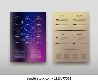 Poster infographics brochure flyer design statistics coloring template vector, Leaflet cover presentation abstract geometric background, layout in A4 size shadow
