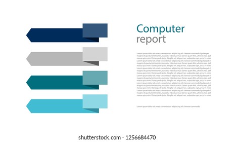 Poster infographics information business modern design set proposal advert. Vector illustration with graphic scheme