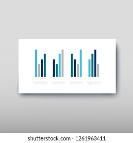 Poster infographics information business modern design set proposal advert. Vector illustration with graphic scheme