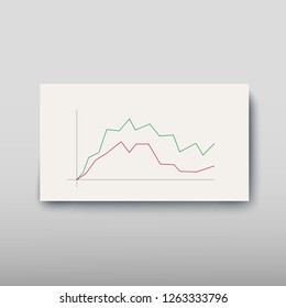 Poster infographics information business modern design set proposal advert. Vector illustration with graphic scheme