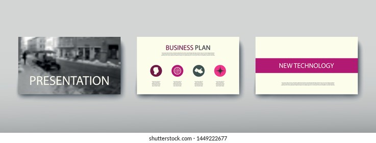 Poster infographics information business modern design set proposal advert