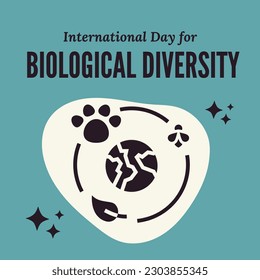 a poster of International Day for Biological Diversity