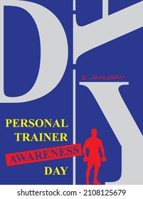 Poster For The January Event - National Personal Trainer Awareness Day