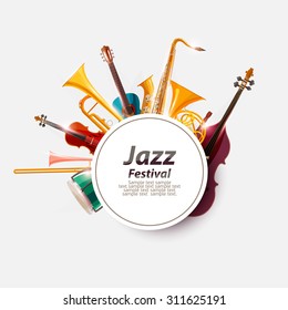 Poster for Jazz Festival.