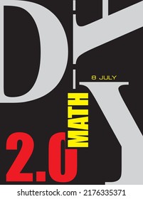 Poster for the july event - Math 2-0 Day