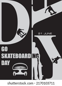 Poster for the june event - Go Skateboarding Day