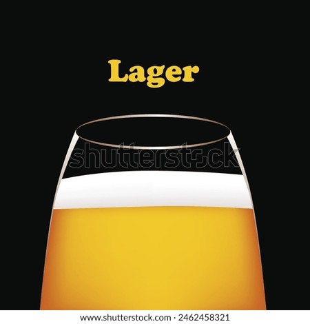 Poster Lager is a type of beer that is produced using bottom fermentation followed by fermentation.