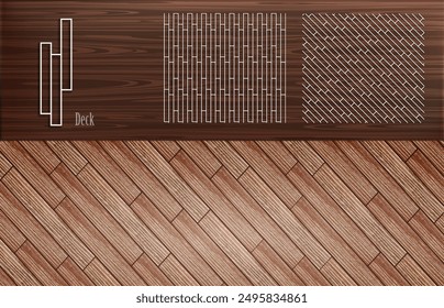 Poster laminate board. Vector illustration