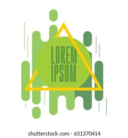 Poster Material Logo Vector Template