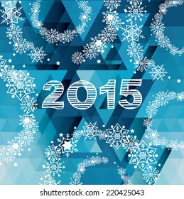 Poster Merry Christmas.Vector illustration.