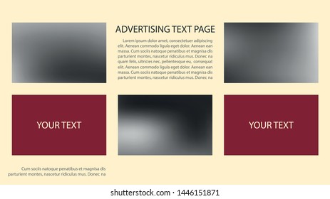 Poster modern infographics information business design set, proposal advert