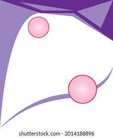 Poster new violet color design