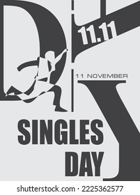 Poster for the November event - Singles Day