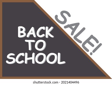 Afiche de ofertas para volver a la escuela.