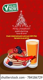 Poster Pancake Breakfast Offer Poster