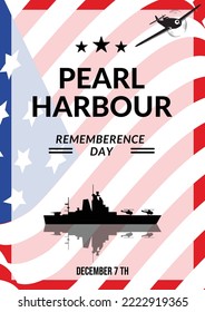 Poster Pearl Harbour Rememberence Day