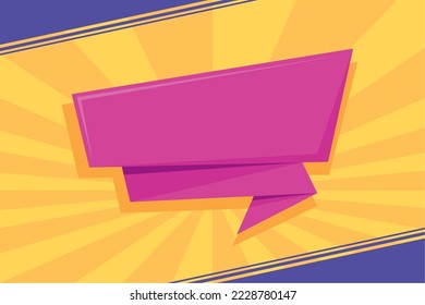 poster of pink commercial banner 