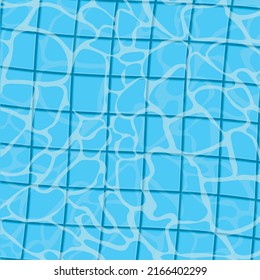 poster of pool floor illustration