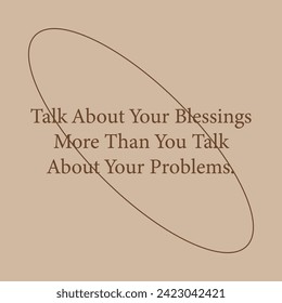 Poster with positive social media quotes, motivation posters on trendy abstract background in neutral colors, vector illustration