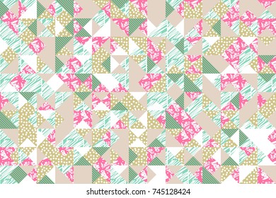 poster retro background pattern retro image pink green white 