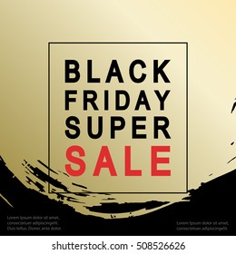 Poster for sale. Vector illustration.